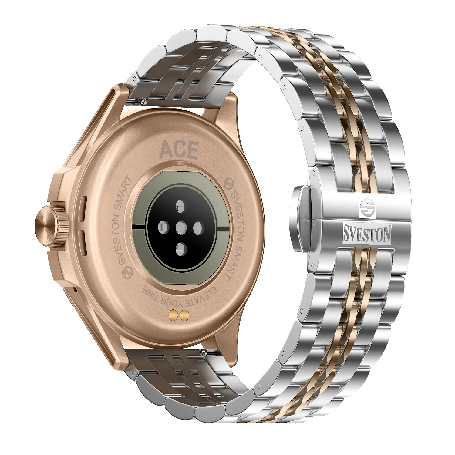 Ace Chain Smartwatch With Free Silicon Strap - Image 9