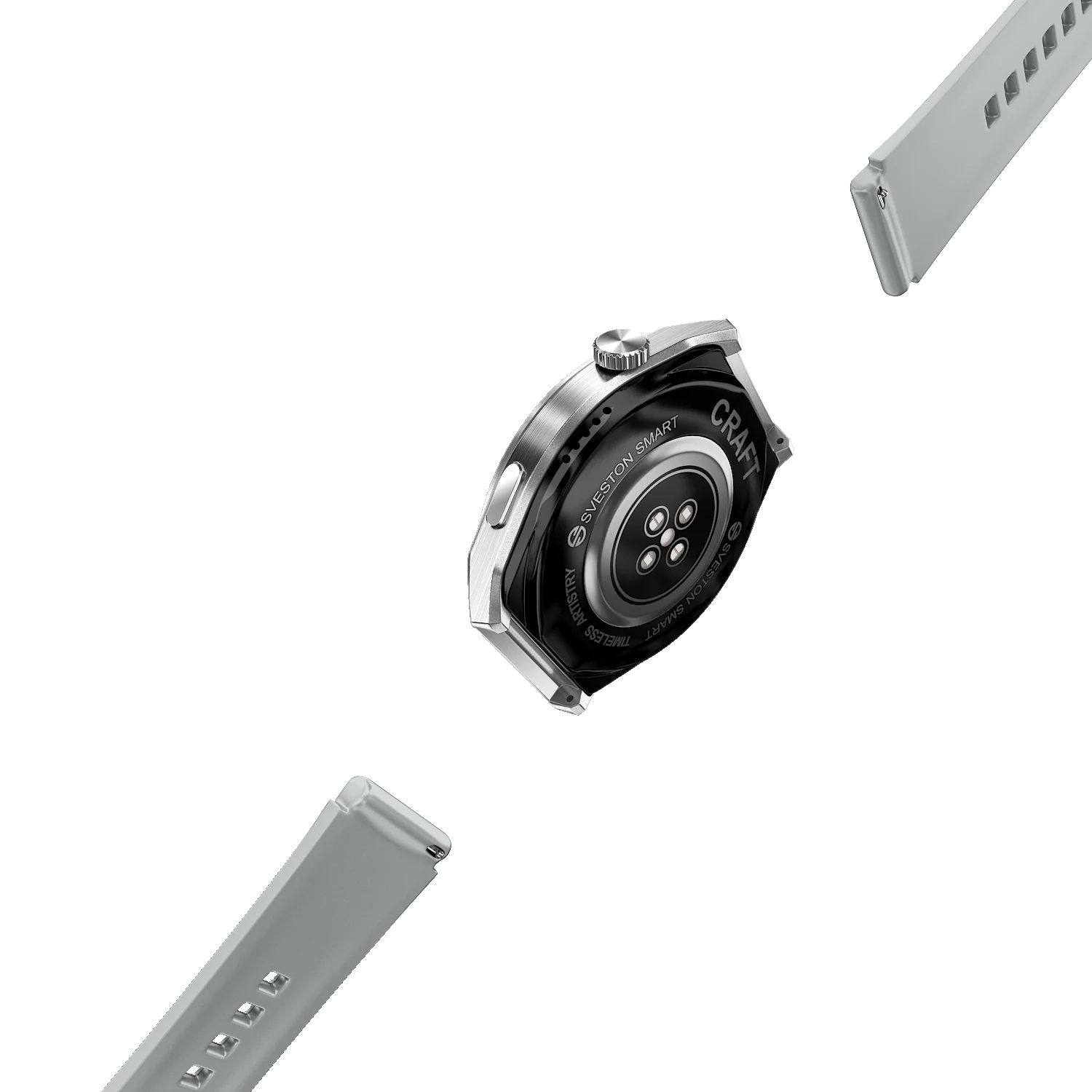Craft Chain Smartwatch With Free Silicon Strap - Image 6