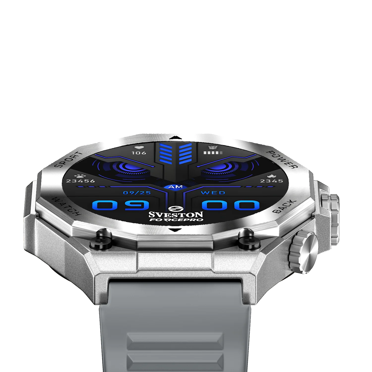 ForcePro Chain Smartwatch With Free Silicon Strap - Image 3