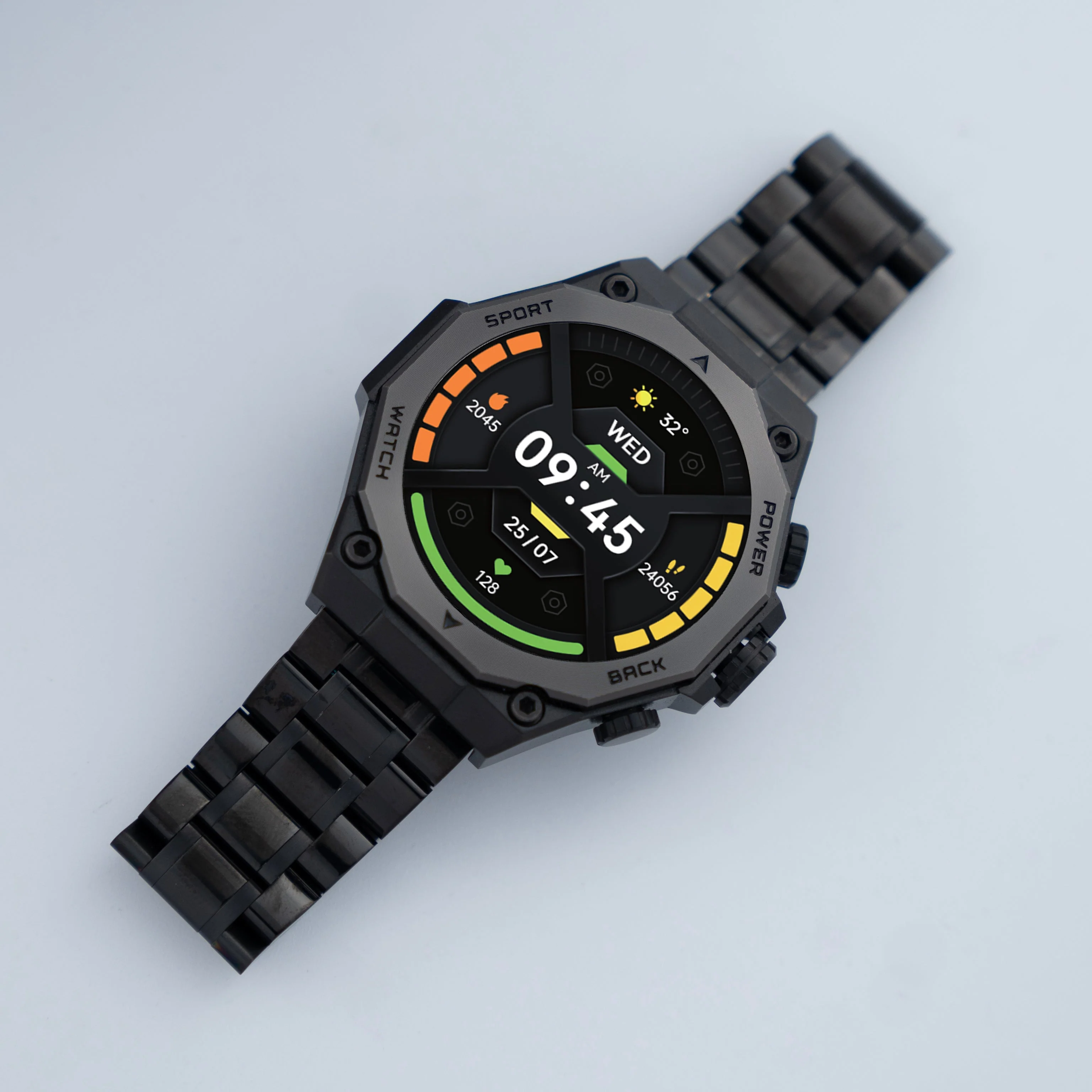 ForcePro Chain Smartwatch With Free Silicon Strap - Image 6