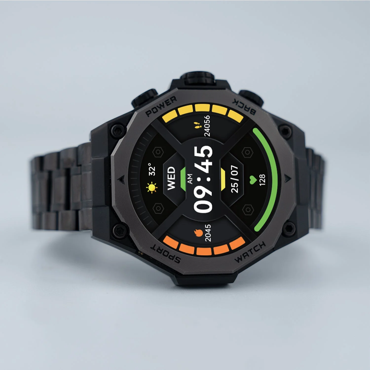 ForcePro Chain Smartwatch With Free Silicon Strap - Image 7