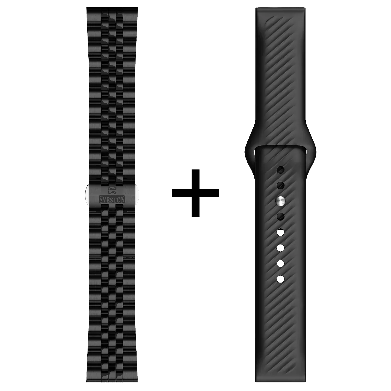Prestige Chain Smartwatch With Free Silicon Strap - Image 15