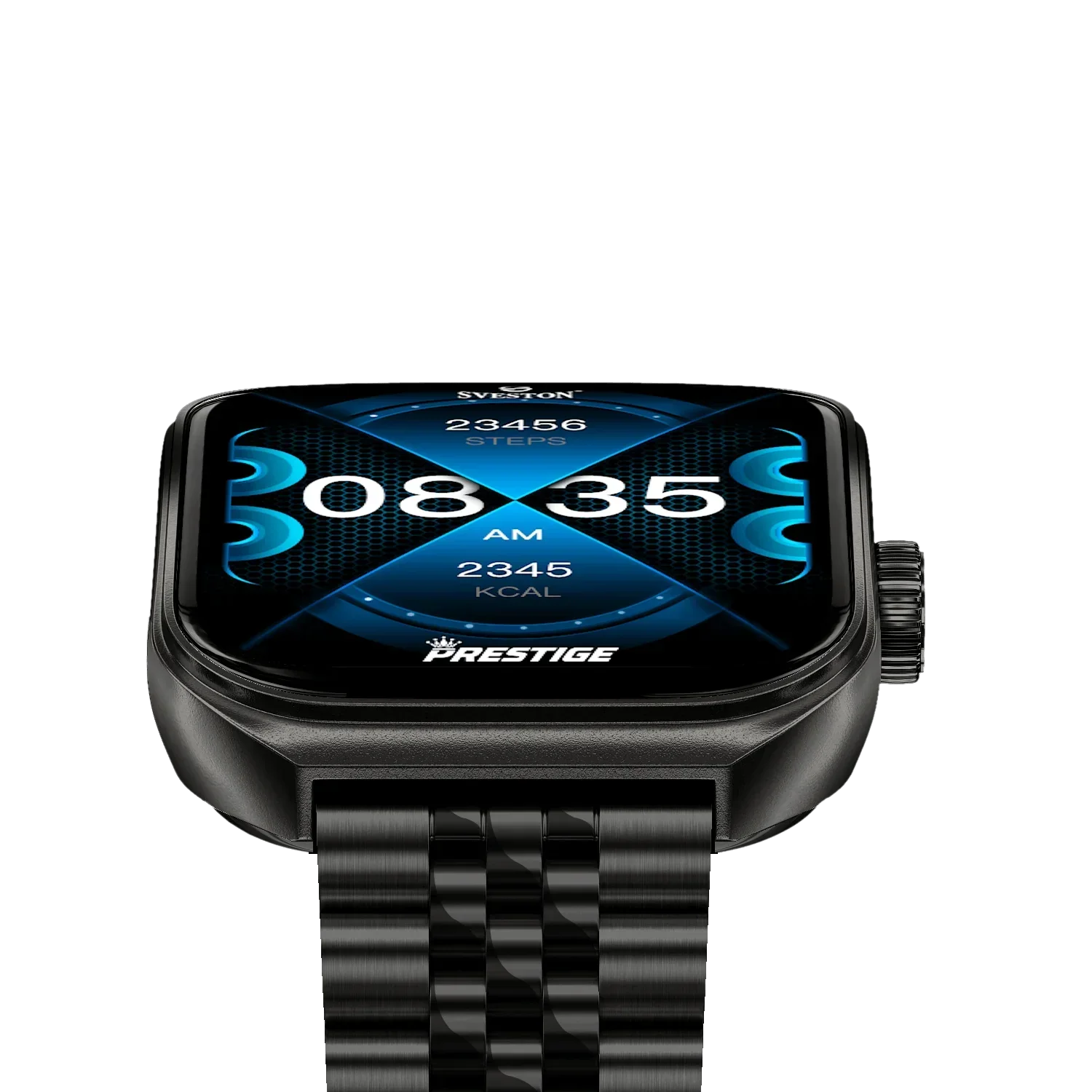Prestige Chain Smartwatch With Free Silicon Strap - Image 18
