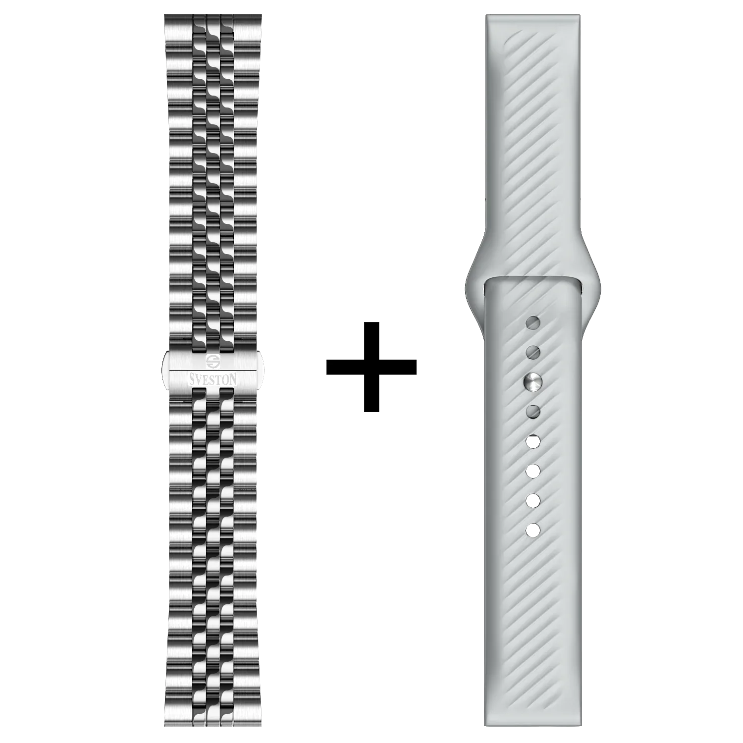 Prestige Chain Smartwatch With Free Silicon Strap - Image 5