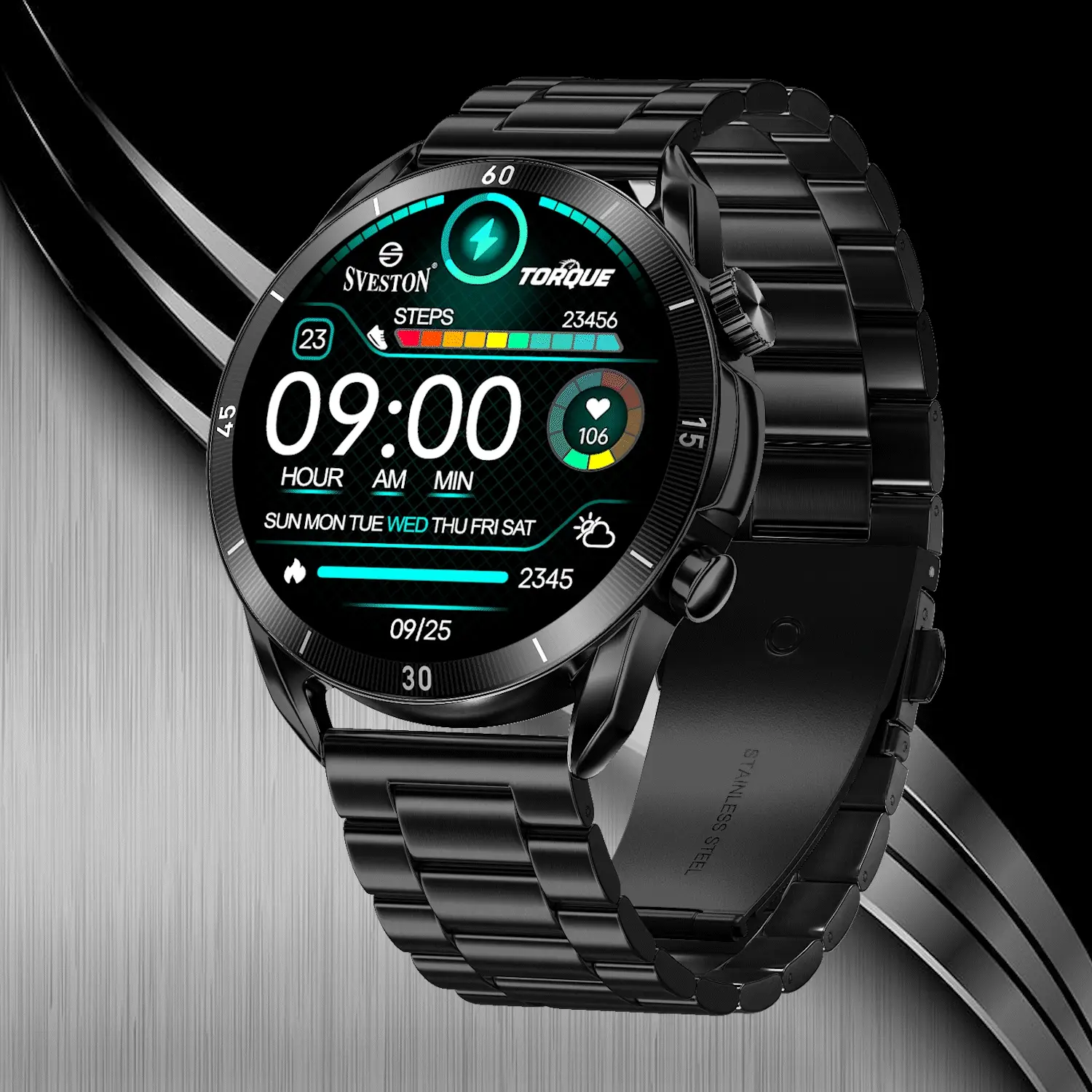Torque Chain Smartwatch - Image 2